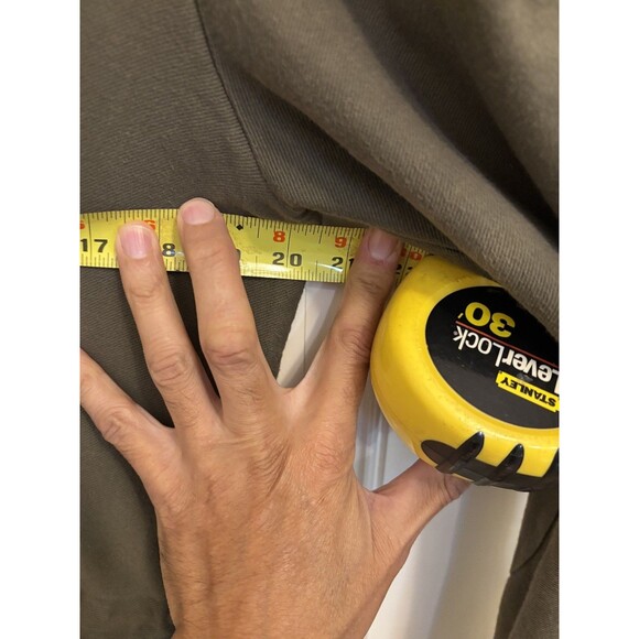 James Perse Hoodie Women’s 3 Green Full Zip Anorak Drop Pockets Cinch Waist Ws - Picture 11 of 13